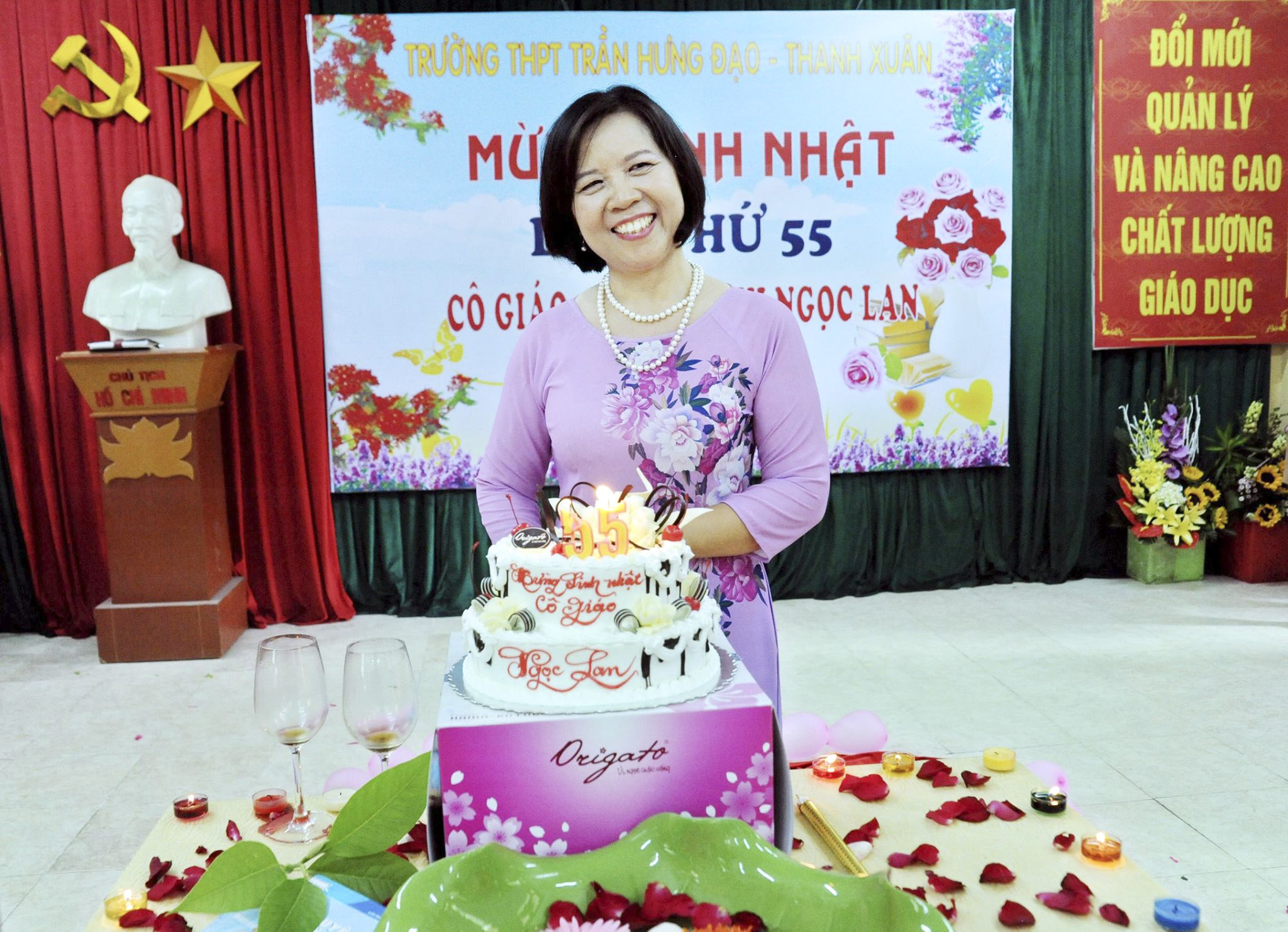 Mừng sinh nhật lần thứ 55 c� gi�o Nguyễn Thị Ngọc Lan